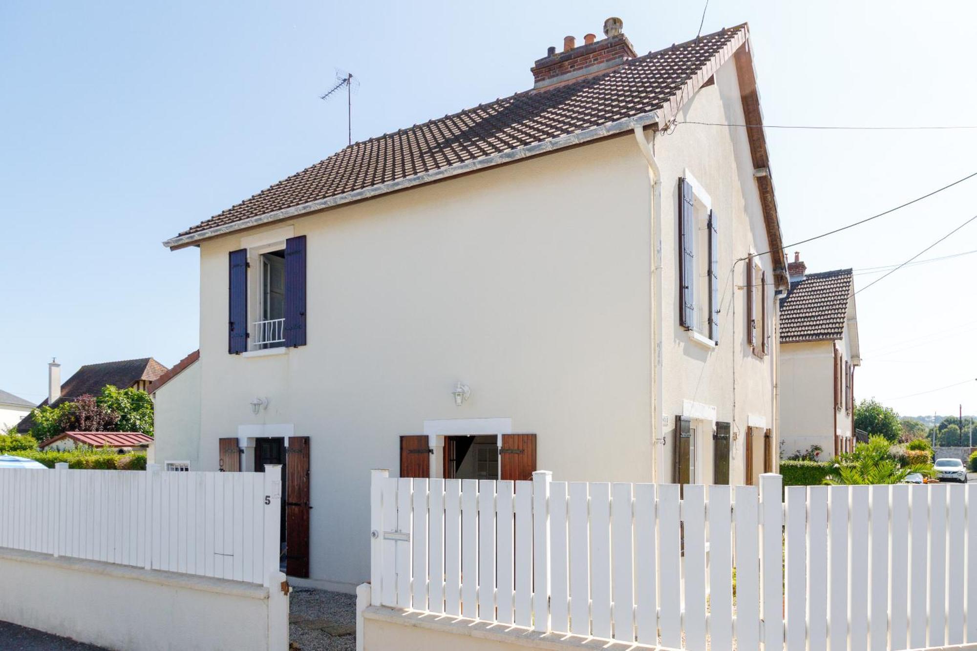 La Maison Cabourgeaise Proche Mer المظهر الخارجي الصورة